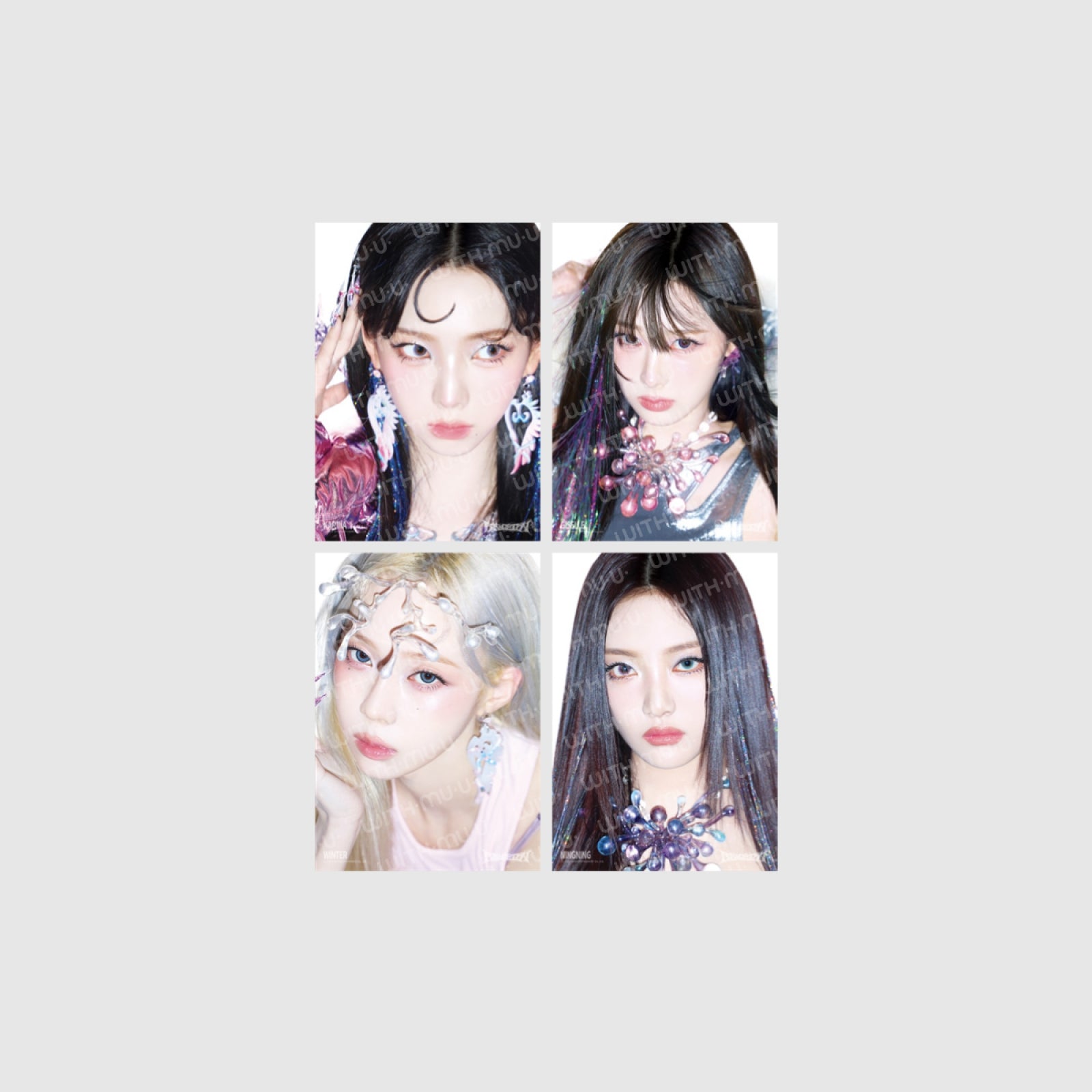 PRE-ORDER] aespa The 1st Album [Armageddon] OFFICIAL MD A4 PHOTO