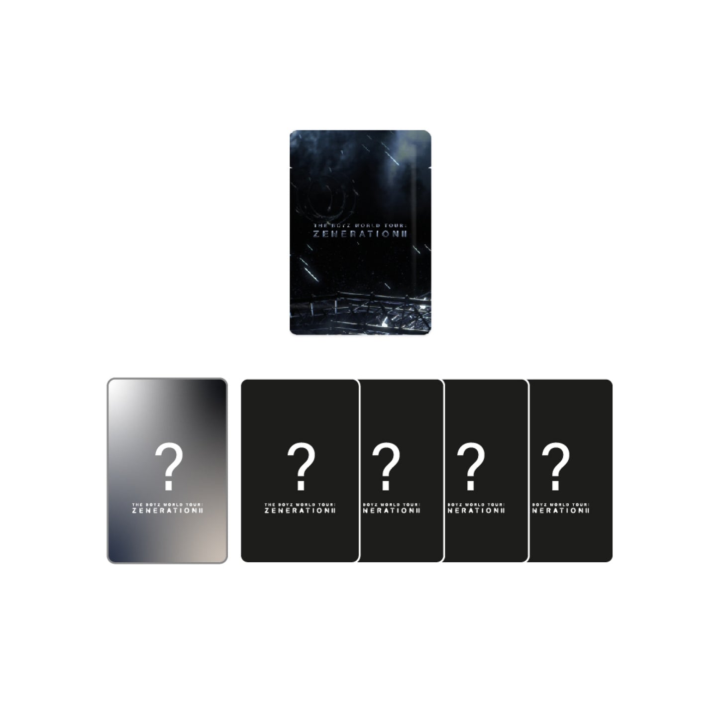 THE BOYZ WORLD TOUR ZENERATION2 OFFICIAL MD TRADING CARD
