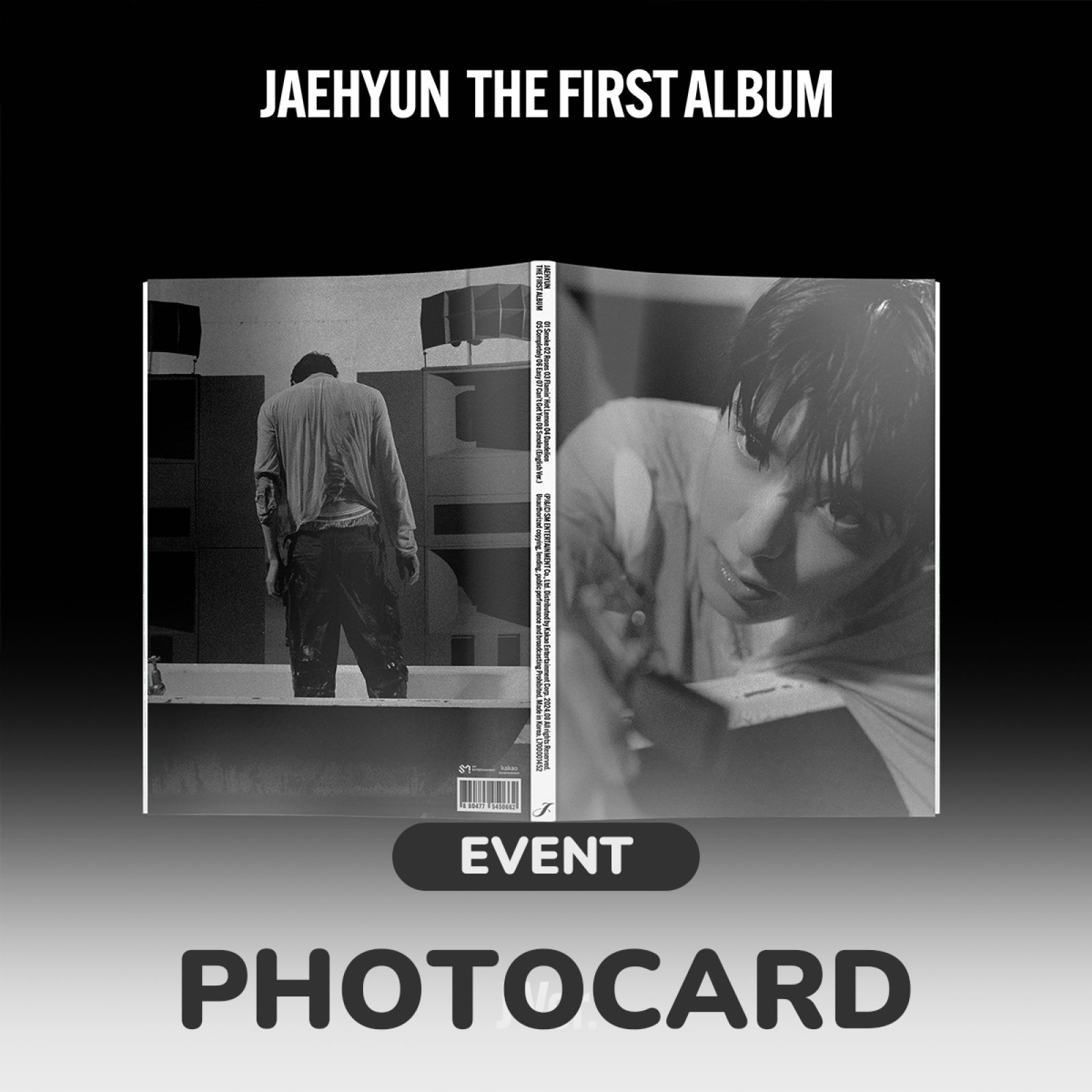 PRE-ORDER BENEFIT] NCT JAEHYUN 1ST ALBUM J (J Ver.) – Dear My Favorite