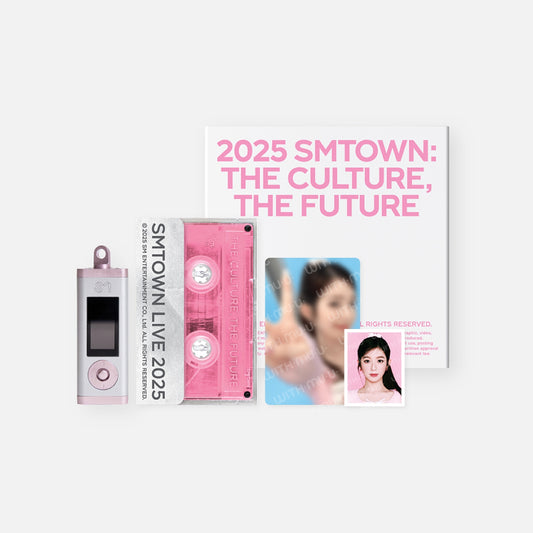 SMTOWN LIVE 2025 TOUR OFFICIAL 2ND MD MP3 PLAYER SET (Red Velvet Ver.)