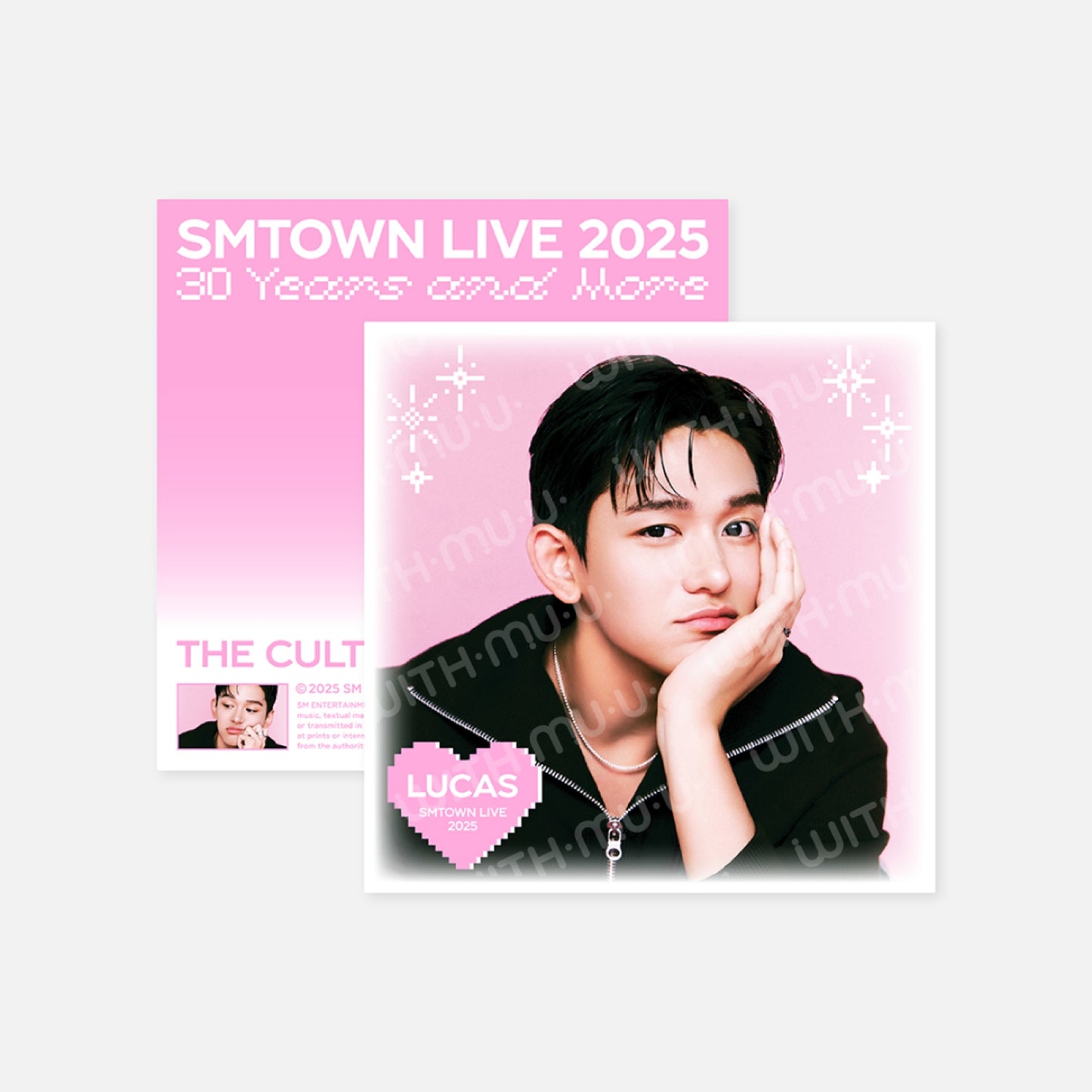 SMTOWN LIVE 2025 TOUR OFFICIAL 2ND MD LP POSTER SET (LUCAS Ver.)