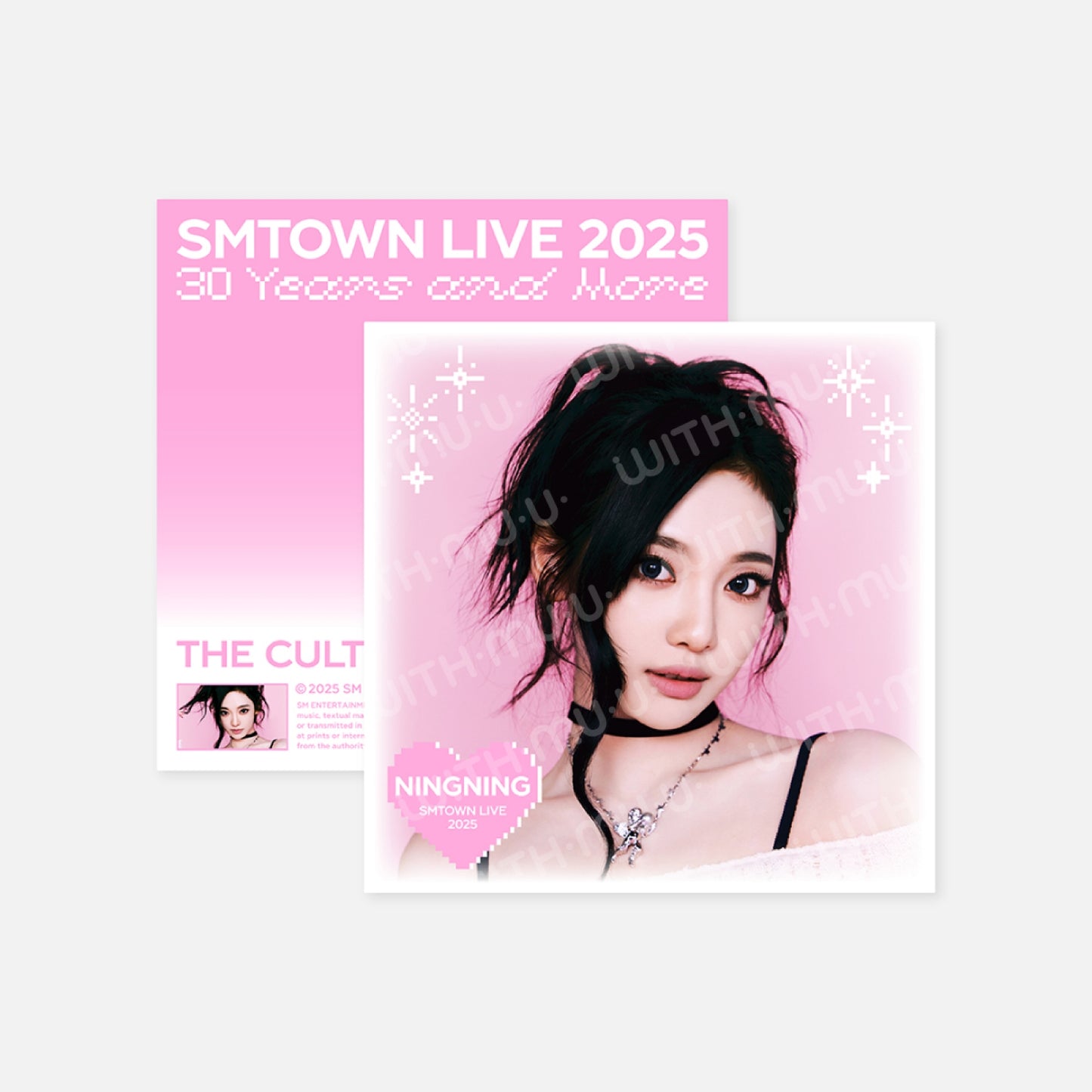 SMTOWN LIVE 2025 TOUR OFFICIAL 2ND MD LP POSTER SET (aespa Ver.)