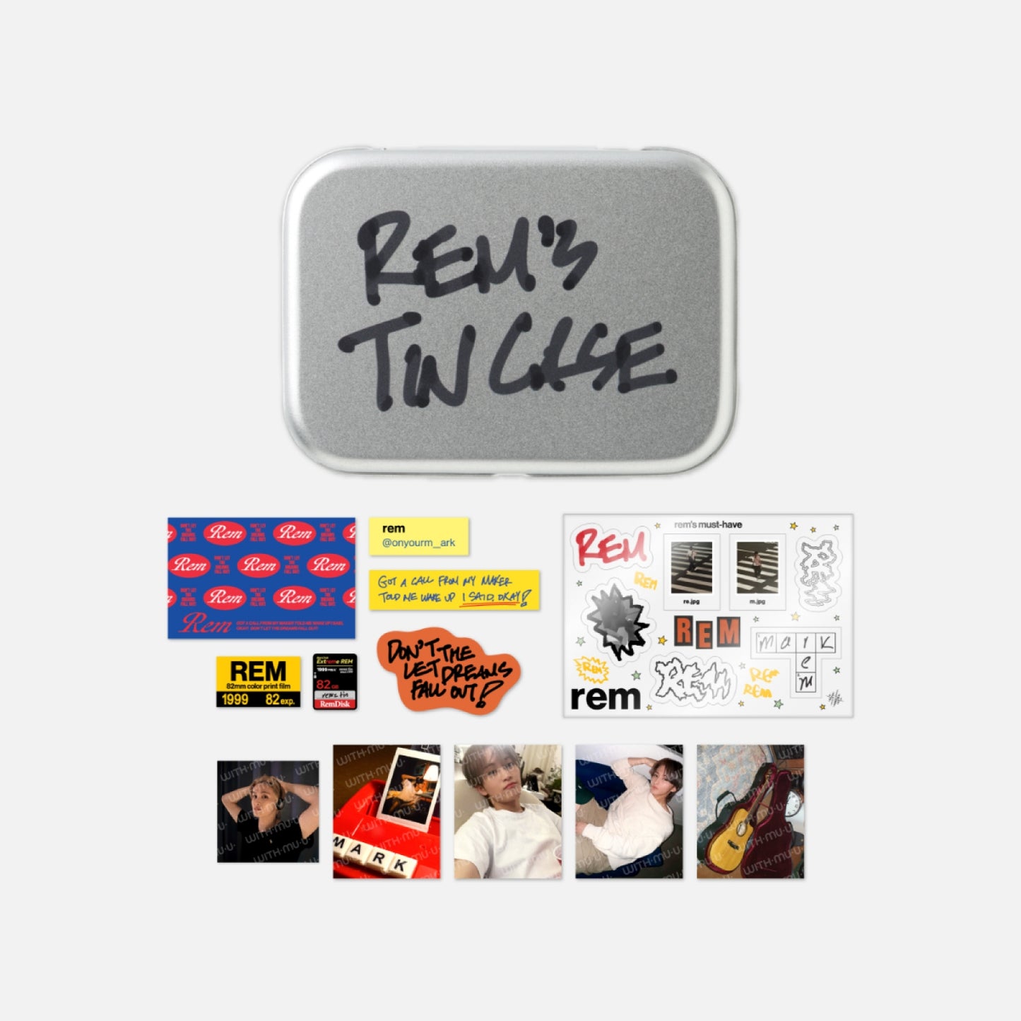 MARK The Firstfruit OFFICIAL MD REM's TIN CASE