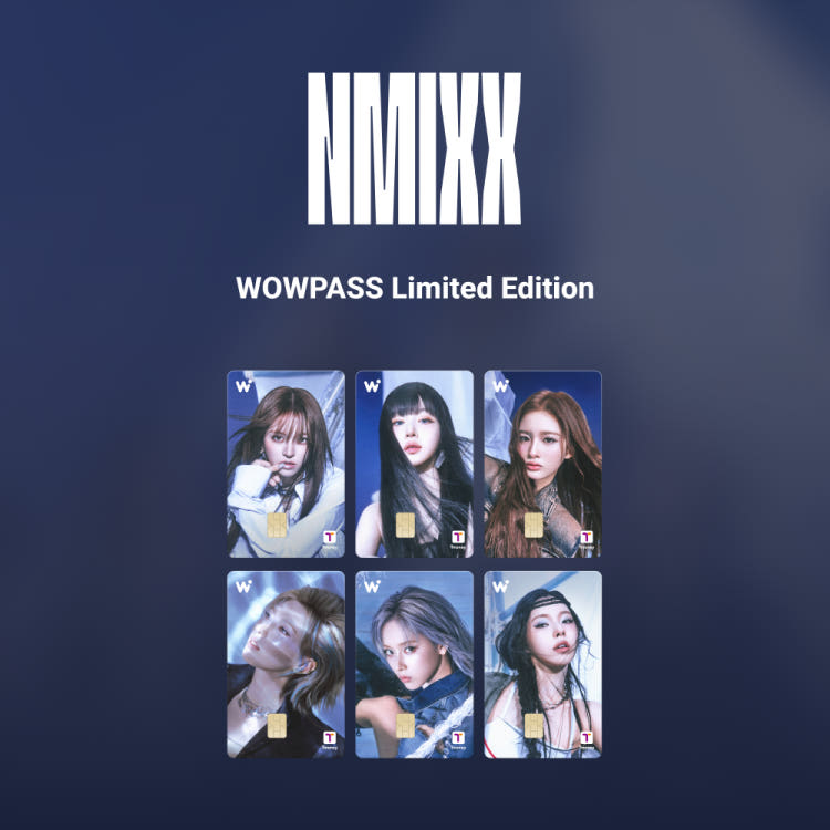 WOWPASS K-POP Edition NMIXX Official Card