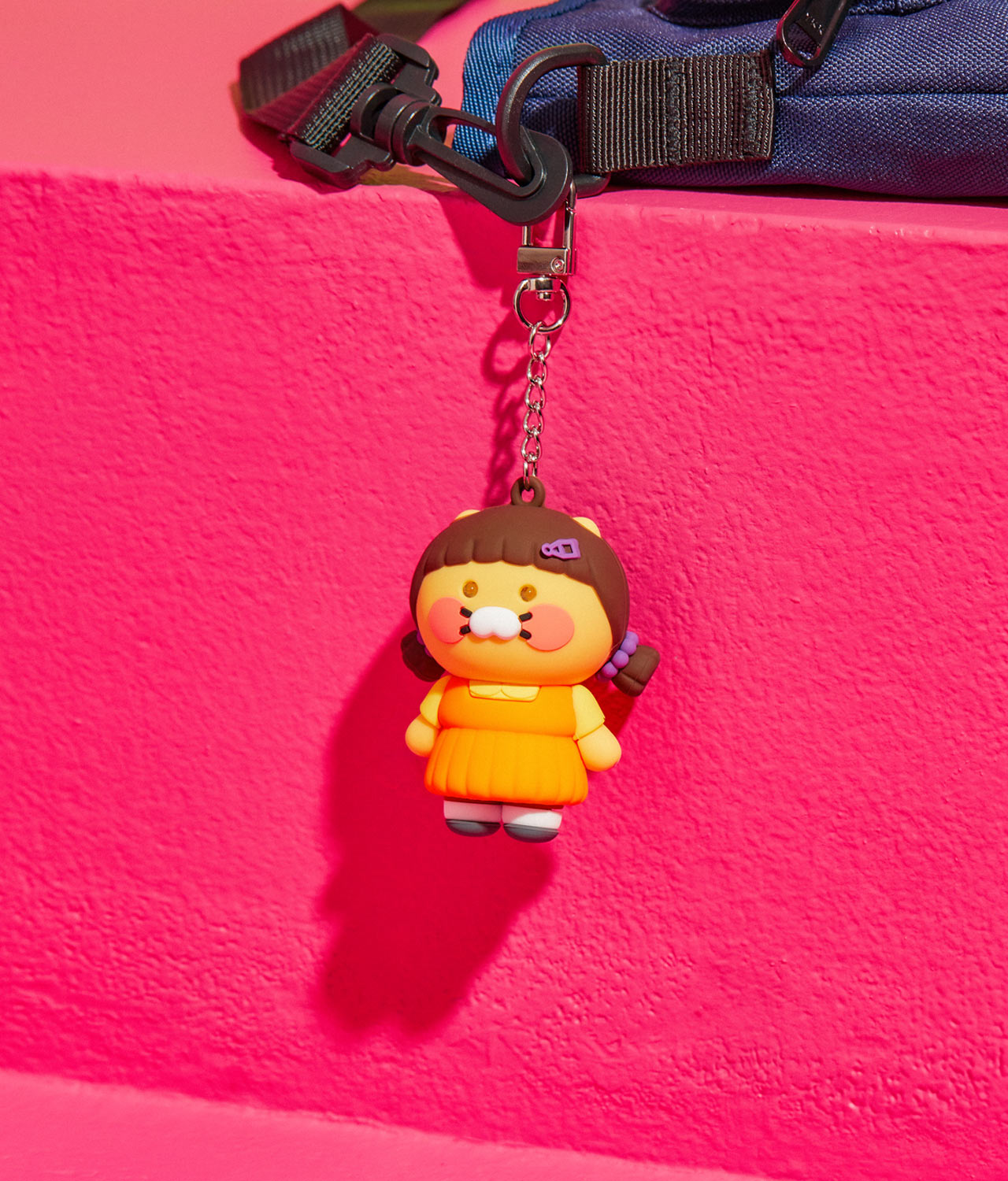 SQUID GAME X KAKAO FRIENDS Official MD LED Keyring