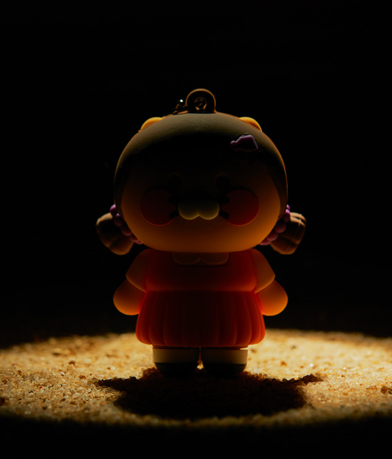 SQUID GAME X KAKAO FRIENDS Official MD LED Keyring