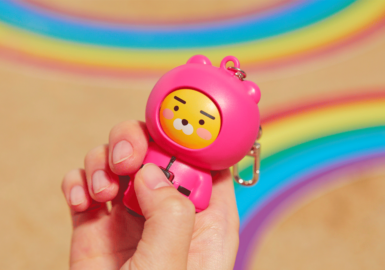 SQUID GAME X KAKAO FRIENDS Official MD Moving Keyring