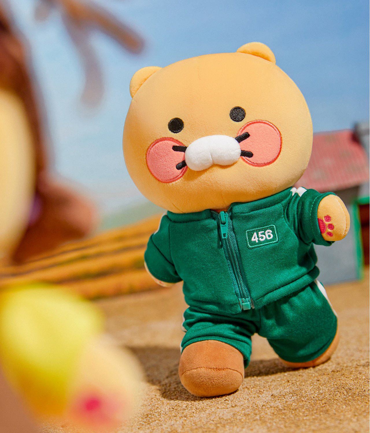 SQUID GAME X KAKAO FRIENDS Official MD Plush + Costume Set