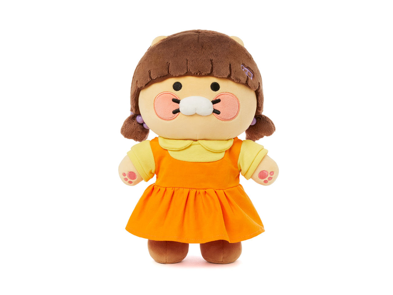 SQUID GAME X KAKAO FRIENDS Official MD Plush + Costume Set