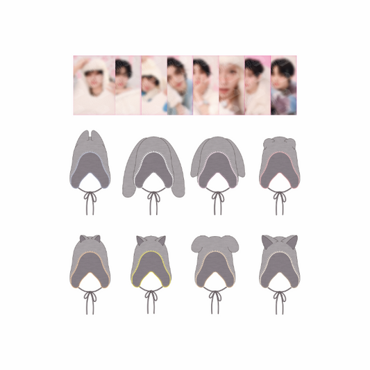 Stray Kids 5TH FANMEETING SKZ 5'CLOCK OFFICIAL MD BEANIE