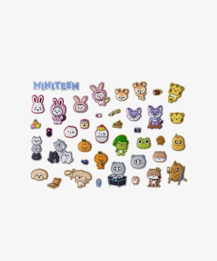 MINITEEN ステッカー＆スタンド 18セット PRE-ORDER] SEVENTEEN MINITEEN Official MD Sticker Set – Dear My