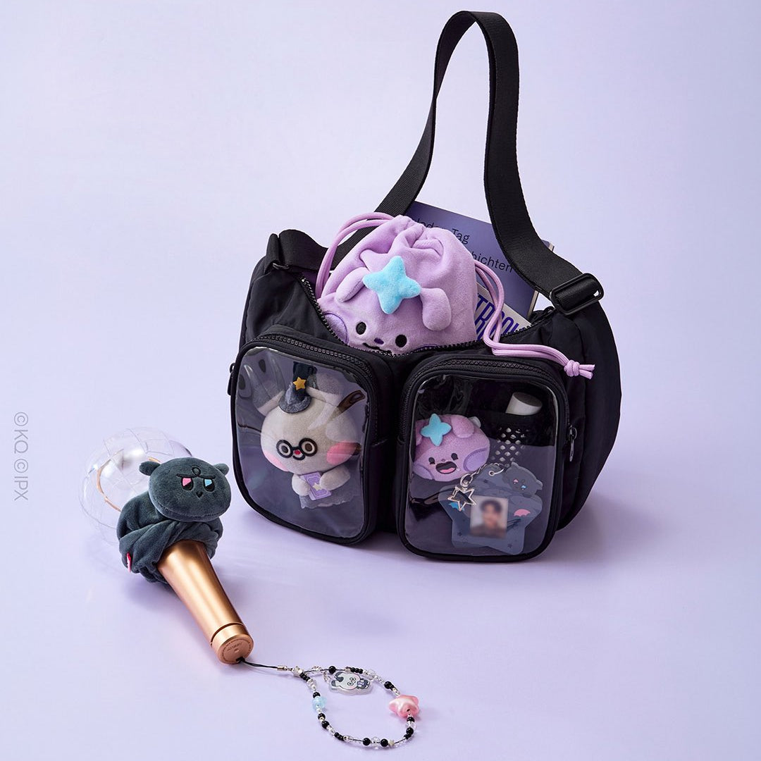 ATEEZ MIGHTEEZ LINEFRIENDSクロスボディーバッグ PRE-ORDER] ATEEZ MIGHTEEZ Wonder Room POP-UP OFFICIAL MD CROSS BAG