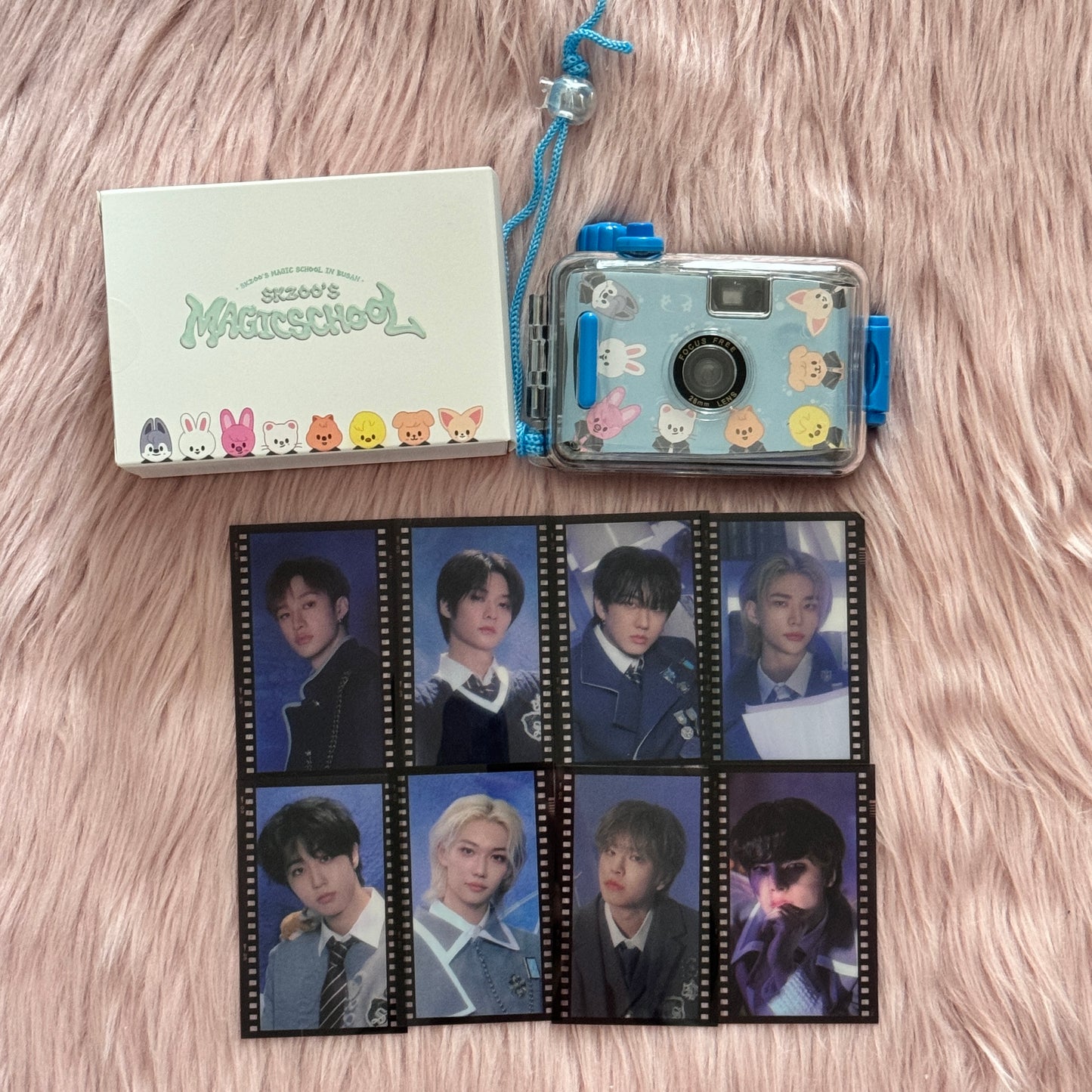 Stray Kids x SKZOO POP-UP IN BUSAN OFFICIAL MD WATERPROOF CAMERA SET