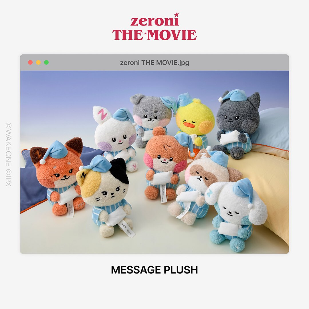 ZEROBASEONE Official MD zeroni POP-UP in SINSA MESSAGE PLUSH