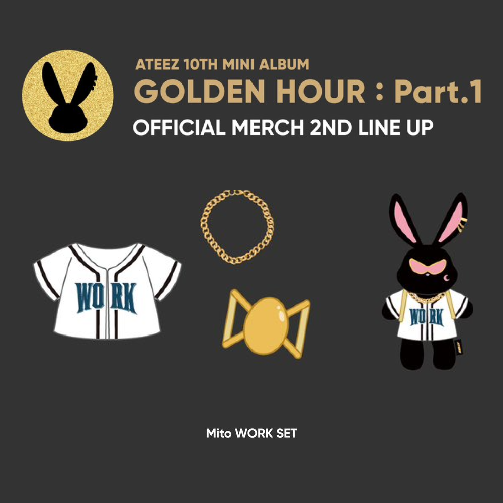 ATEEZ GOLDEN HOUR: Part.1 OFFICIAL MD Mito WORK SET