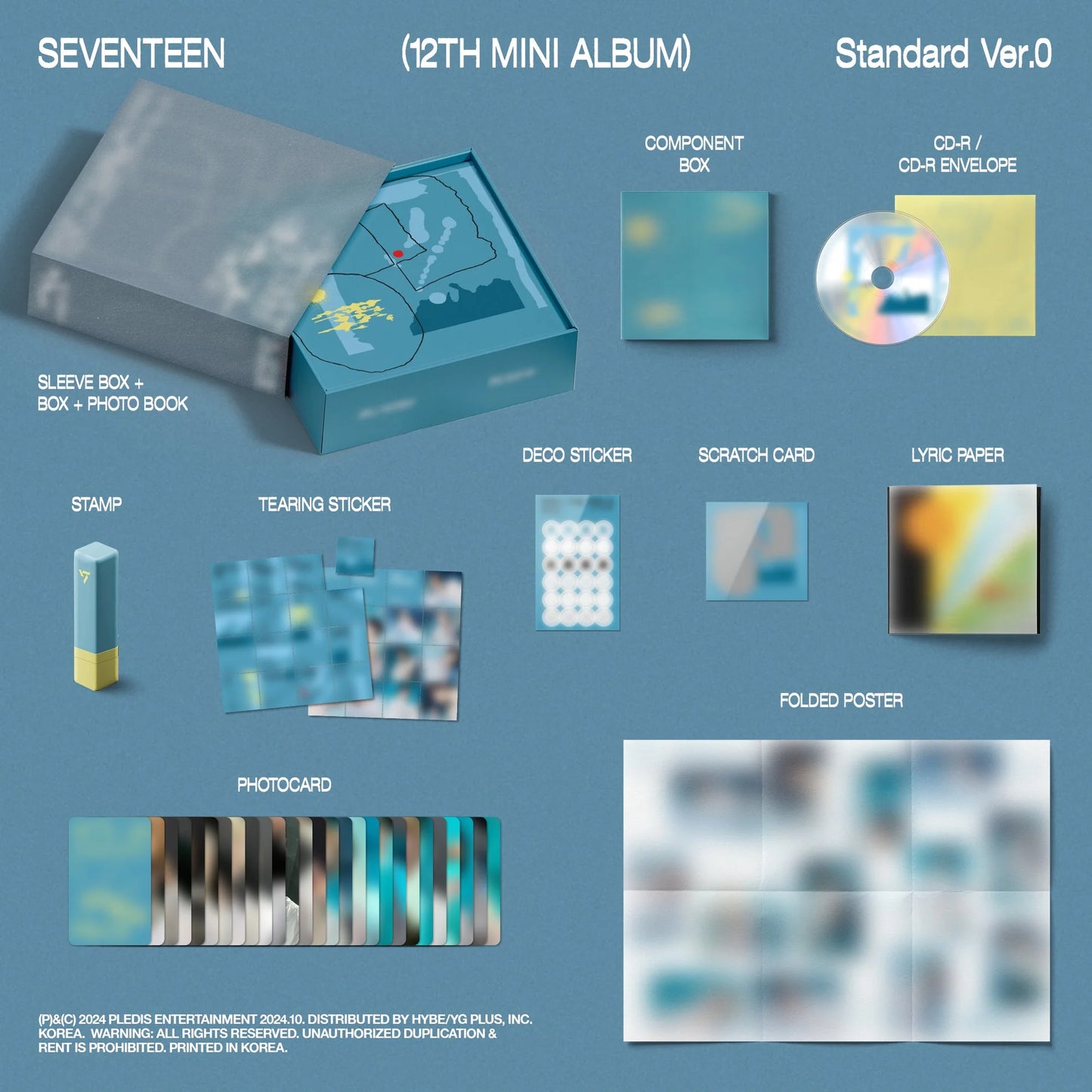 *SIGNED* SEVENTEEN 12th Mini Album Standard ver.