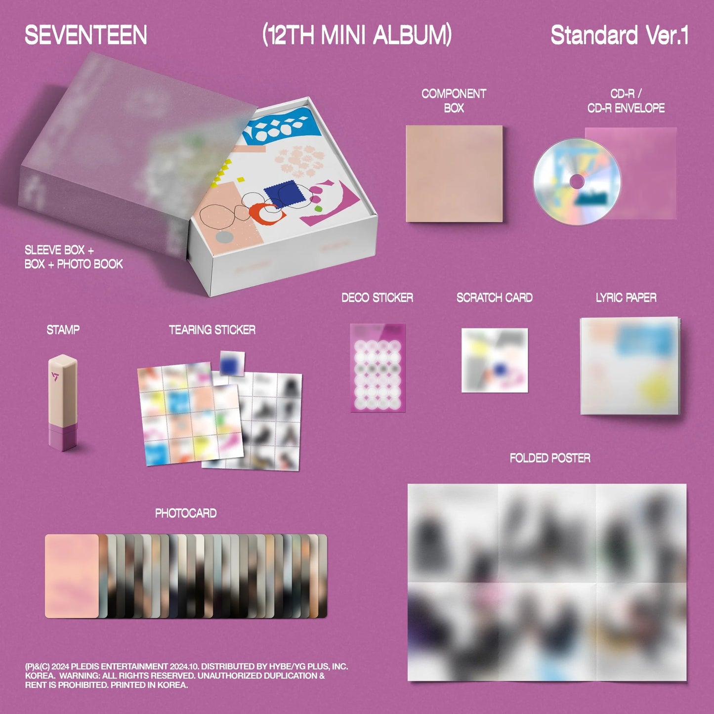 *SIGNED* SEVENTEEN 12th Mini Album Standard ver.