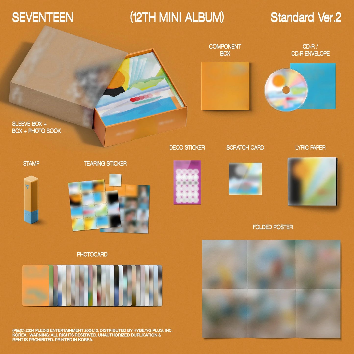 *SIGNED* SEVENTEEN 12th Mini Album Standard ver.