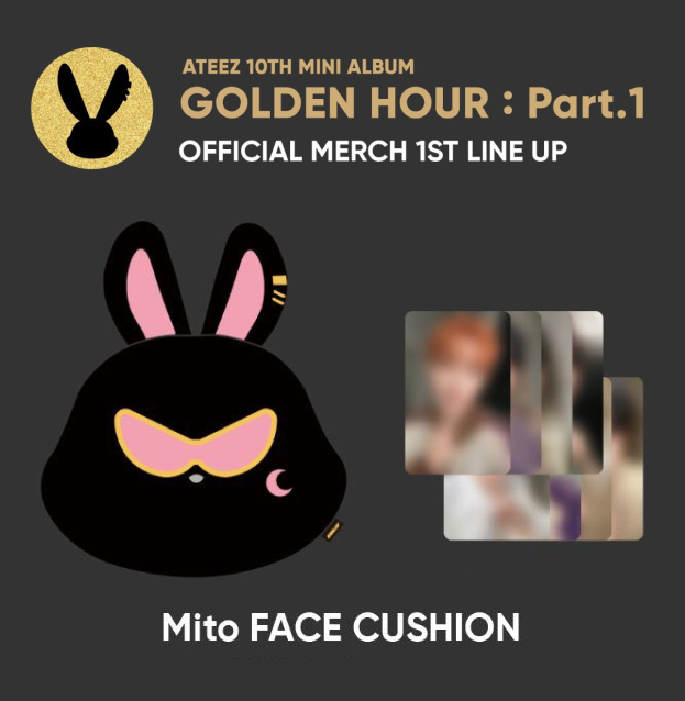 ATEEZ GOLDEN HOUR: Part.1 OFFICIAL MD Mito FACE CUSHION