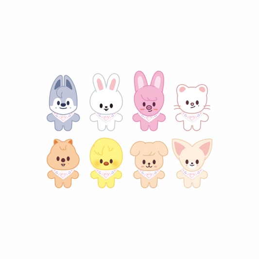 Stray Kids 5TH FANMEETING SKZ 5'CLOCK OFFICIAL MD SKZOO PLUSH 10CM Ver.