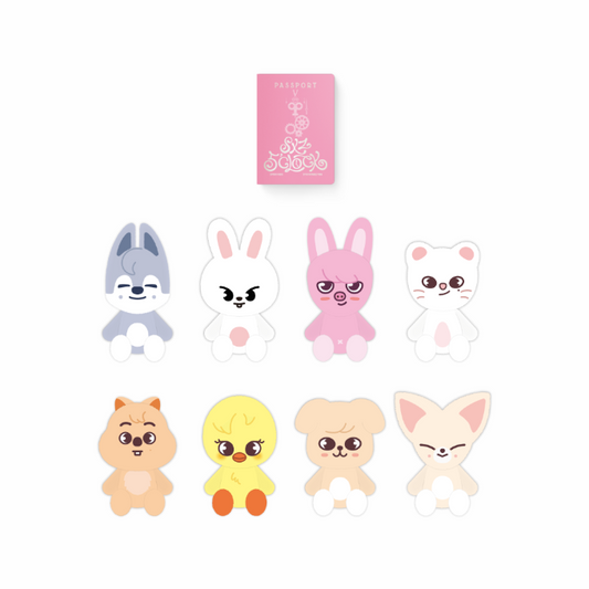 Stray Kids 5TH FANMEETING SKZ 5'CLOCK OFFICIAL MD SKZOO PLUSH TEDDYBEAR Ver.
