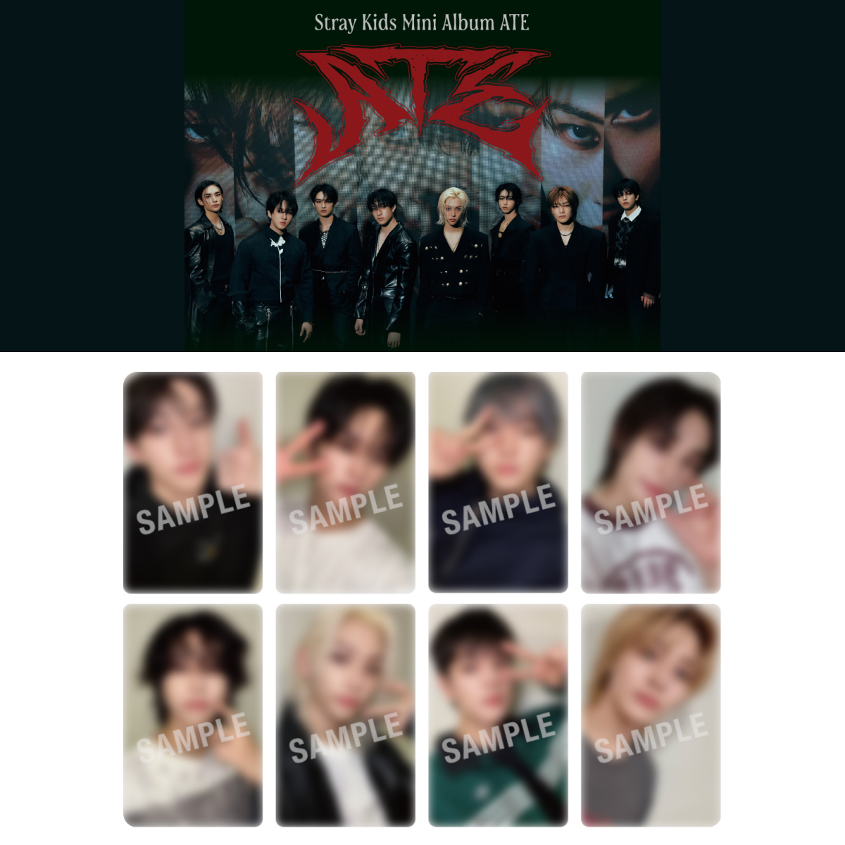 Stray Kids ATE Hmv POB PHOTOCARD