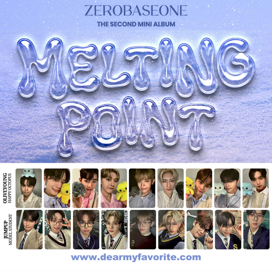 ZEROBASEONE MELTING POINT OFFICIAL BENEFIT PHOTOCARD