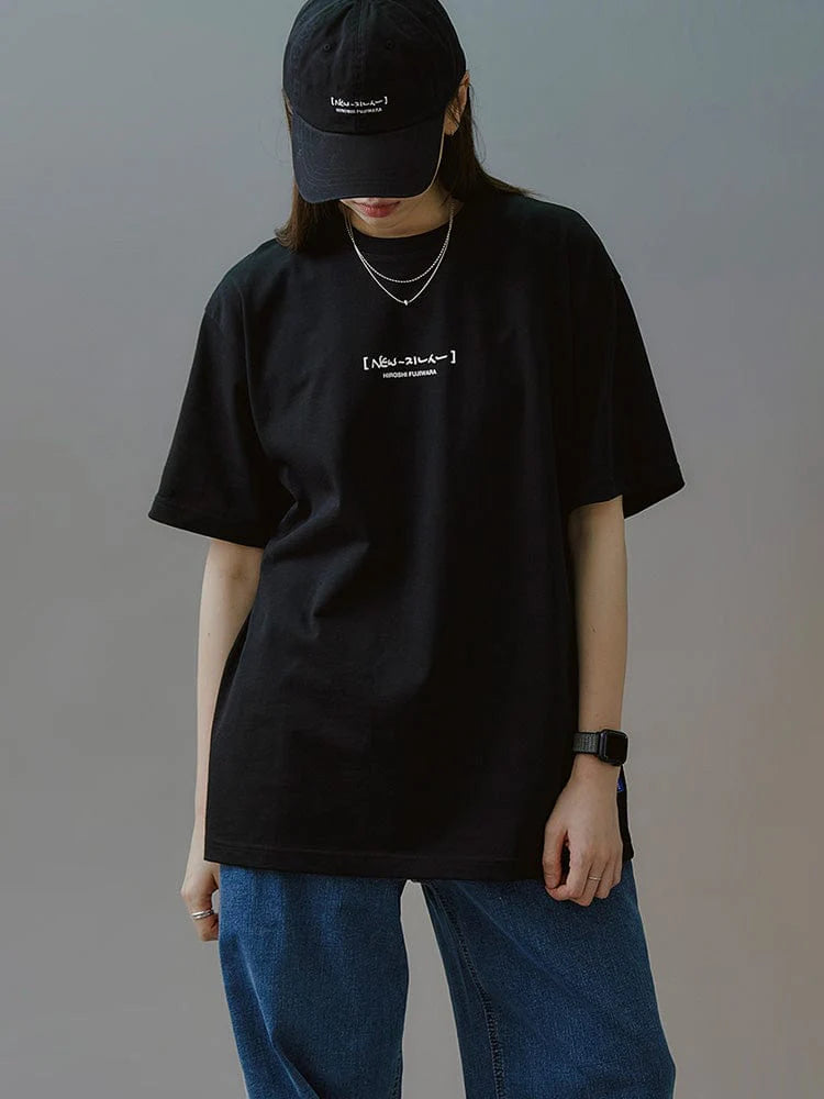 NewJeans Supernatural POP-UP MD NJ X Hiroshi Fujiwara COLLER T-Shirt