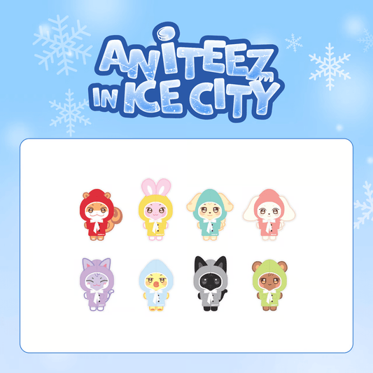 ATEEZ X ANITEEZ POP-UP 'ANITEEZ IN ICE CITY' OFFICIAL MD PLUSH DOLL COVER B VER.