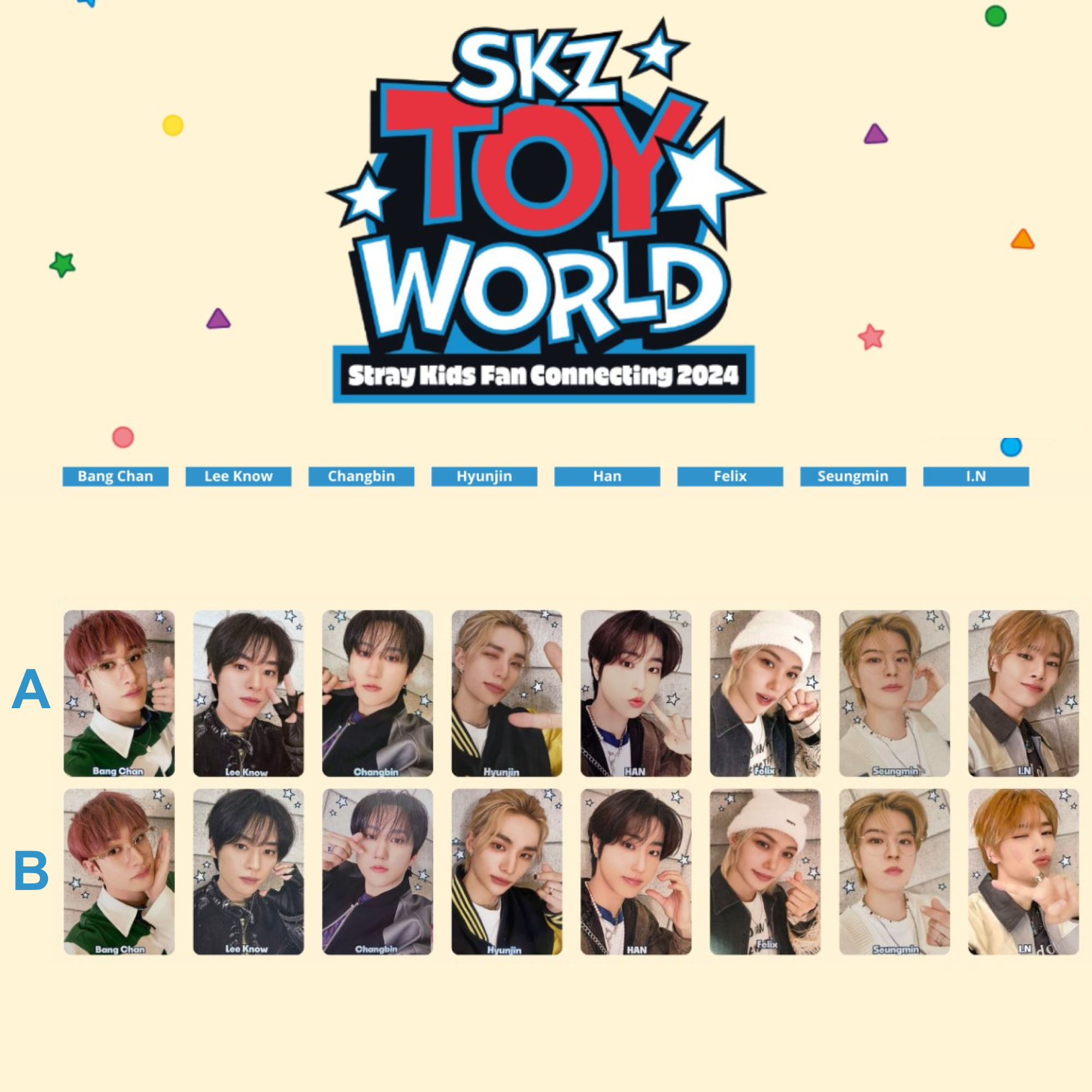 Stray Kids Fan Connecting 2024 SKZ TOY WORLD OFFICIAL BENEFIT Stray Kids Fan Connecting 2024 SKZ TOY WORLD OFFICIAL BENEFIT