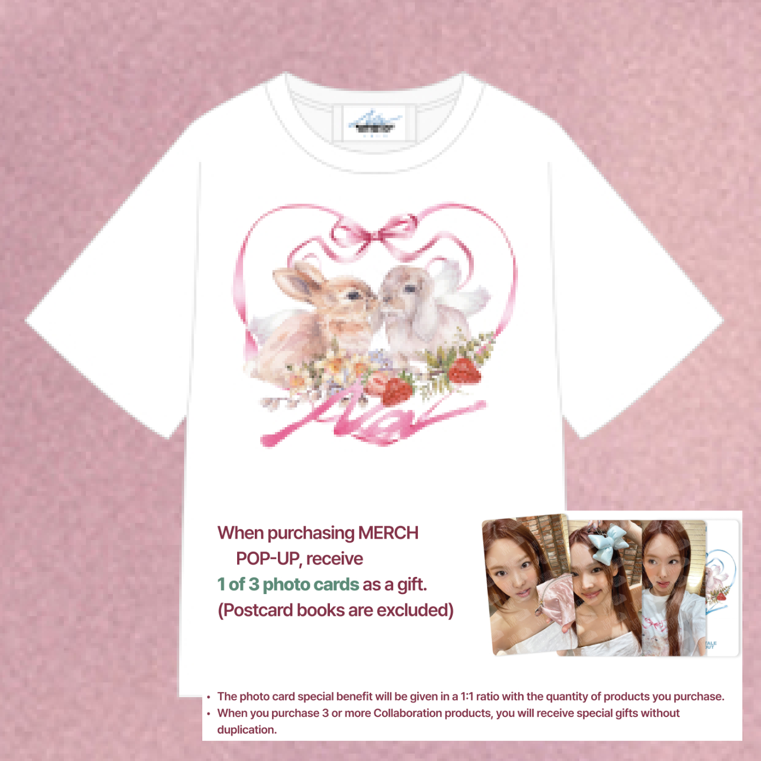 期間限定☆NAYEON☆NA POPUP Tシャツ☆ tshirt_4708bfca-6ec1-4979-b111