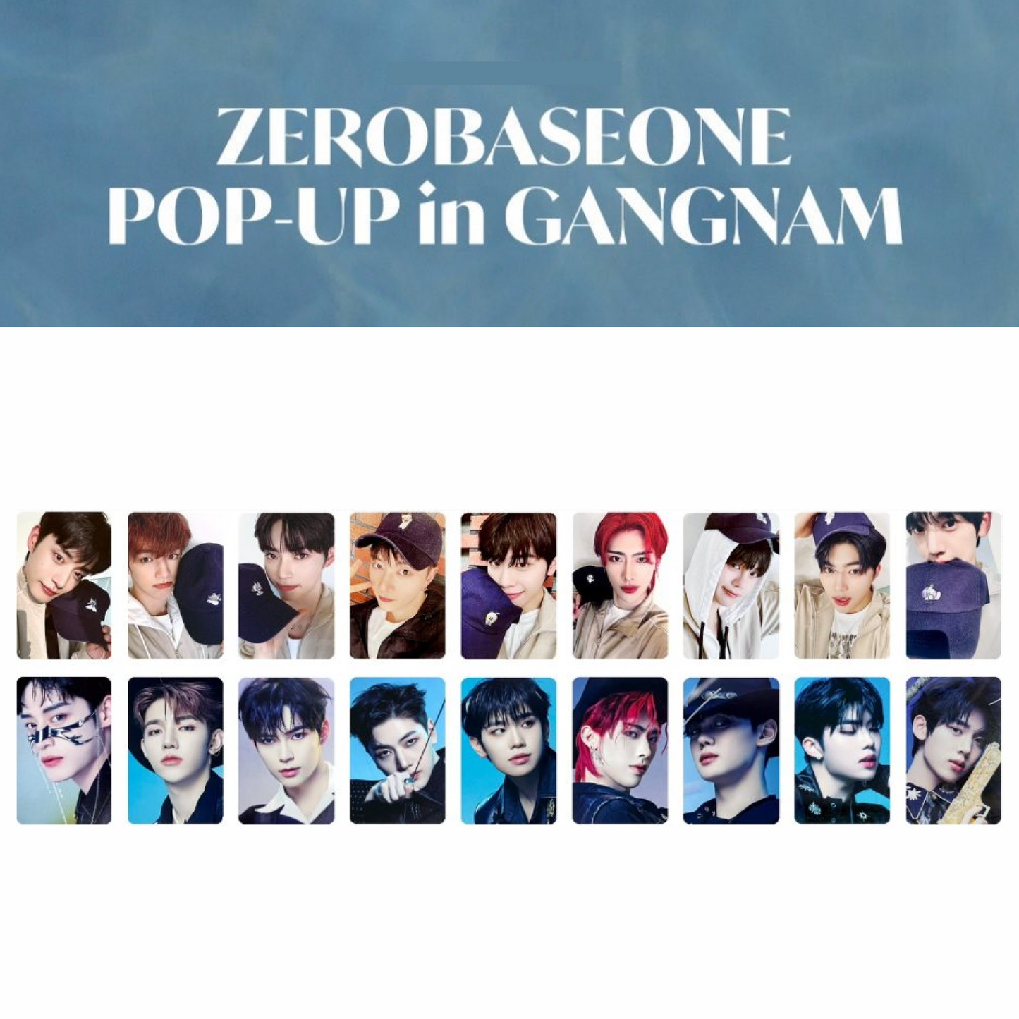ZEROBASEONE LINE FRIENDS POP-UP in GANGNAM OFFICIAL PHOTOCARD