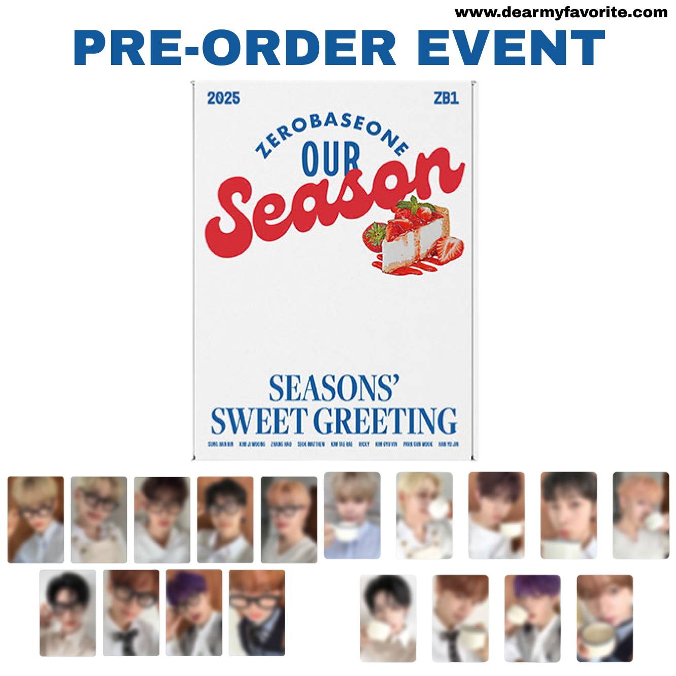 ZEROBASEONE SEASONS GREETINGS 本体 未開封 ZEROBASEONE SEASONS GREETINGS 本体 未開封 SEASONS
