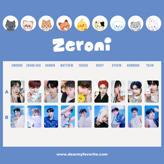 ZEROBASEONE LINE FRIENDS ZERONI OFFICIAL BENEFIT PHOTOCARD
