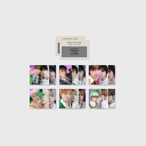 NCT DREAM DREAM( )SCAPE OFFICIAL MD FORTUNE SCRATCH CARD