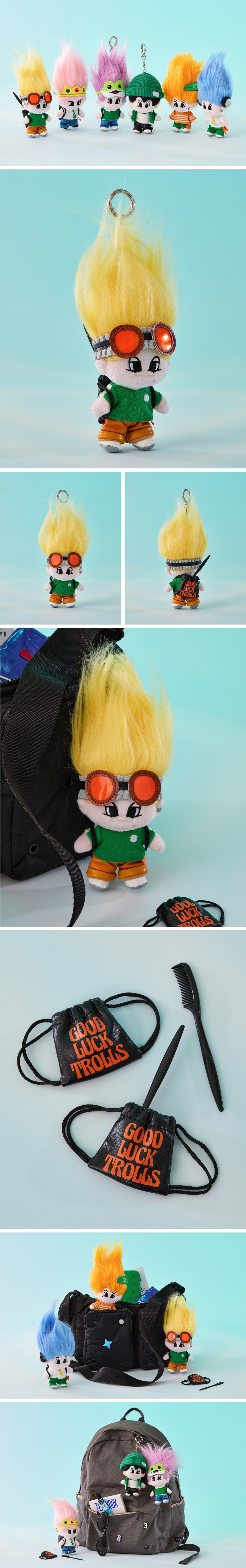 [PRE-ORDER EVENT] RIIZE X Good Luck Trolls OFFICIAL MD PLUSH DOLL KEYRING