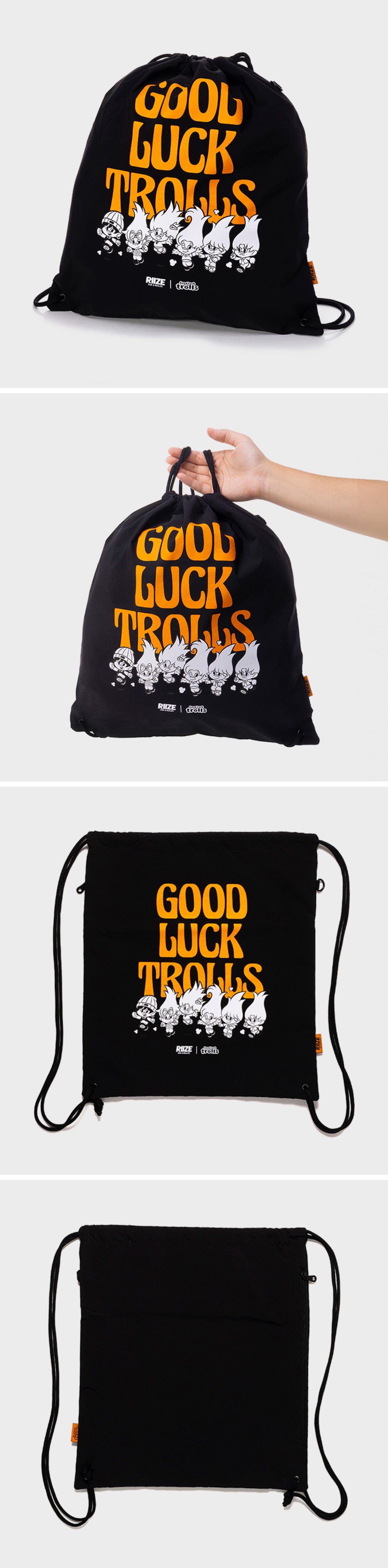 [PRE-ORDER EVENT] RIIZE X Good Luck Trolls OFFICIAL MD STRING BAG