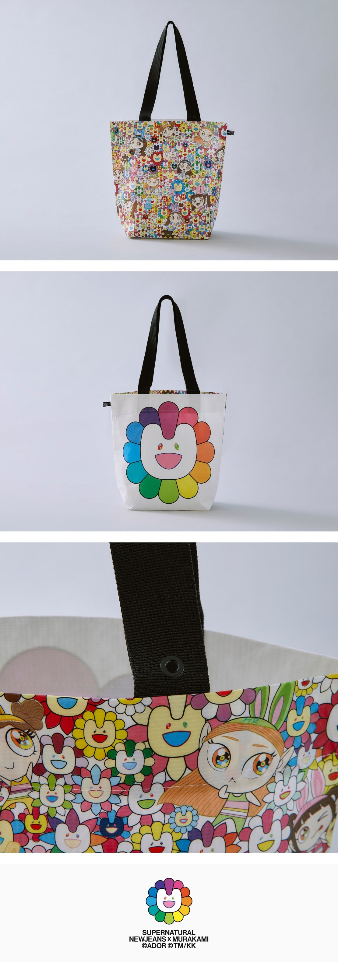 NewJeans x MURAKAMI REUSABLE BAG M