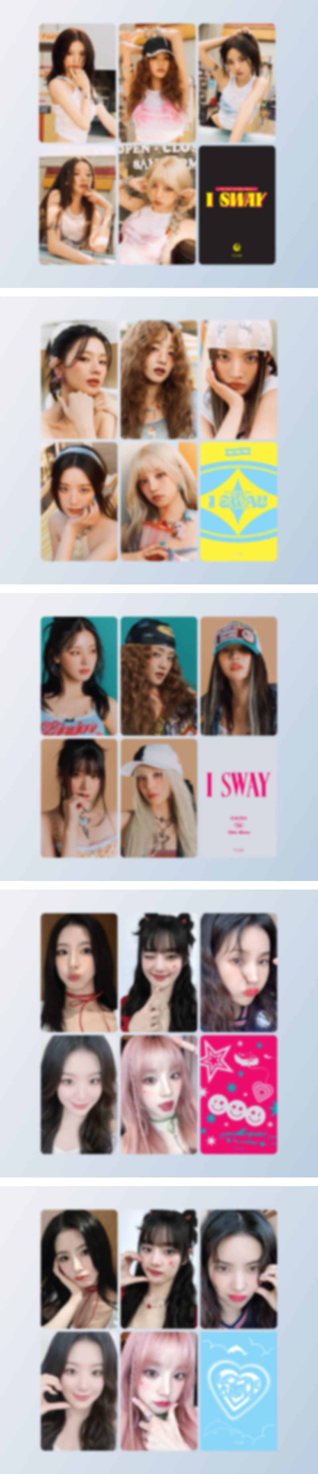 [PRE-ORDER] (G)I-DLE KLAXON POP-UP OFFICIAL MD RANDOM PHOTO CARD SET