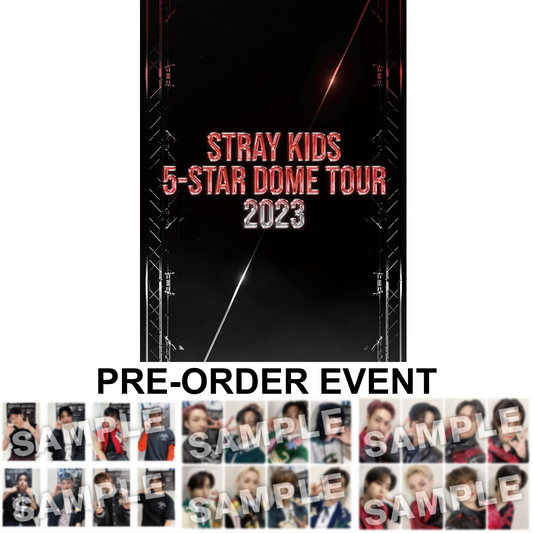 [PRE-ORDER BENEFIT] Stray Kids 5-STAR Dome Tour 2023 Standard Edition (Blu-ray)