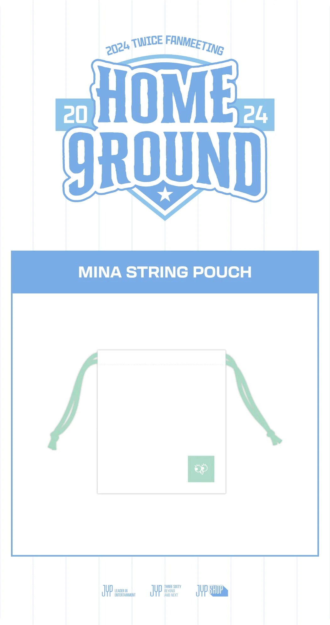 [PRE-ORDER] TWICE HOME9ROUND OFFICIAL MD MINA STRING POUCH