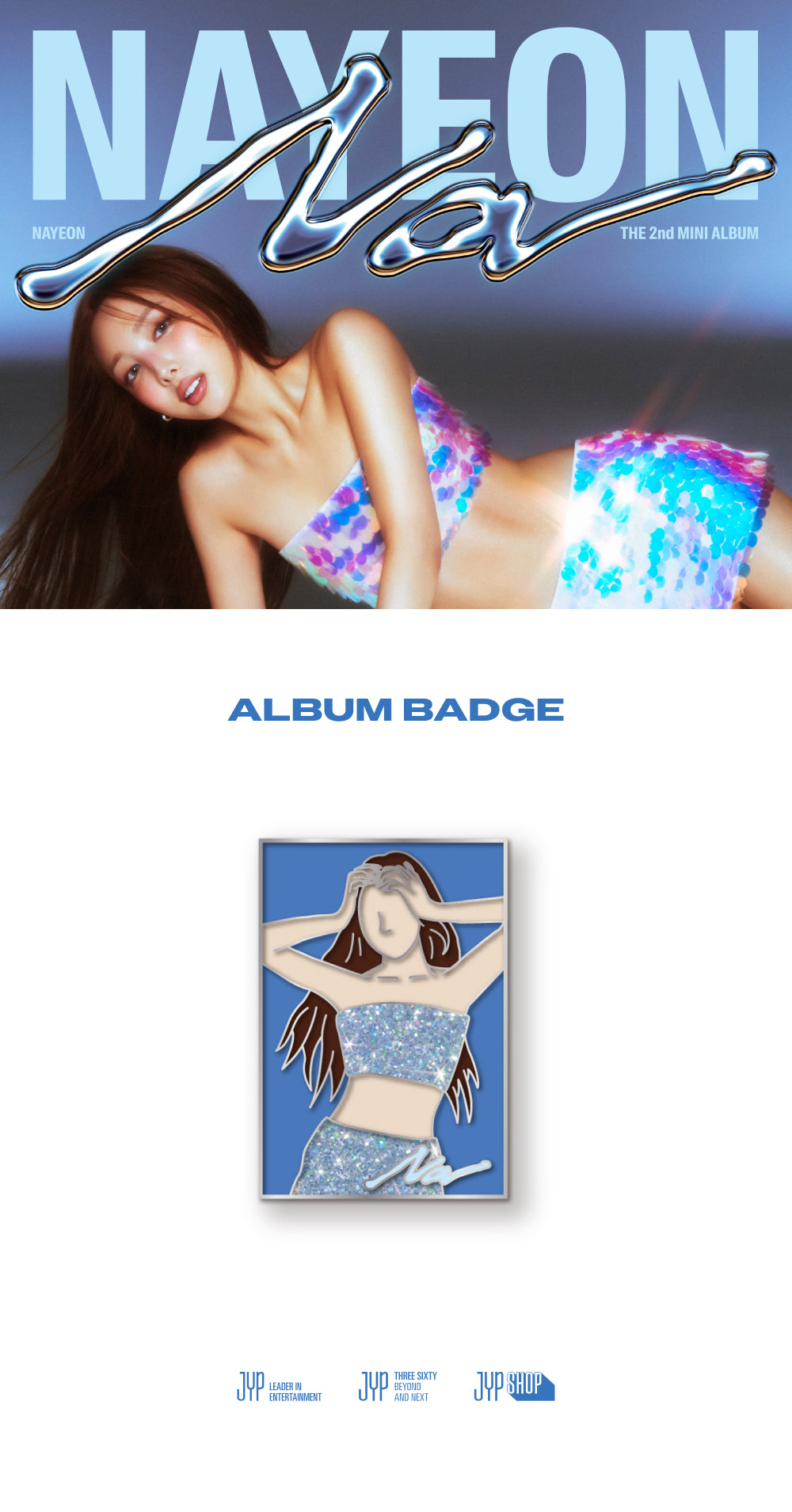 [PRE-ORDER EVENT] NAYEON ‘NA’ OFFICIAL MD ALBUM BADGE