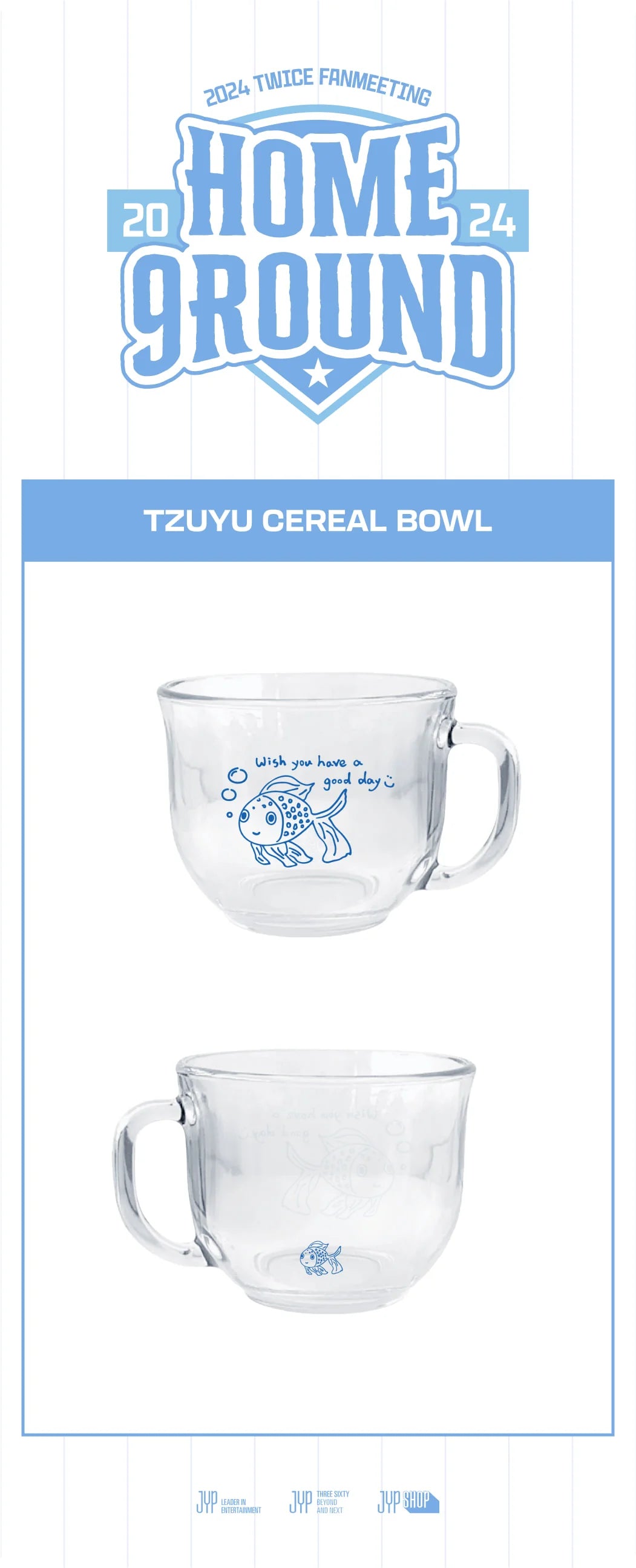 [PRE-ORDER] TWICE HOME9ROUND OFFICIAL MD TZUYU CEREAL BOWL