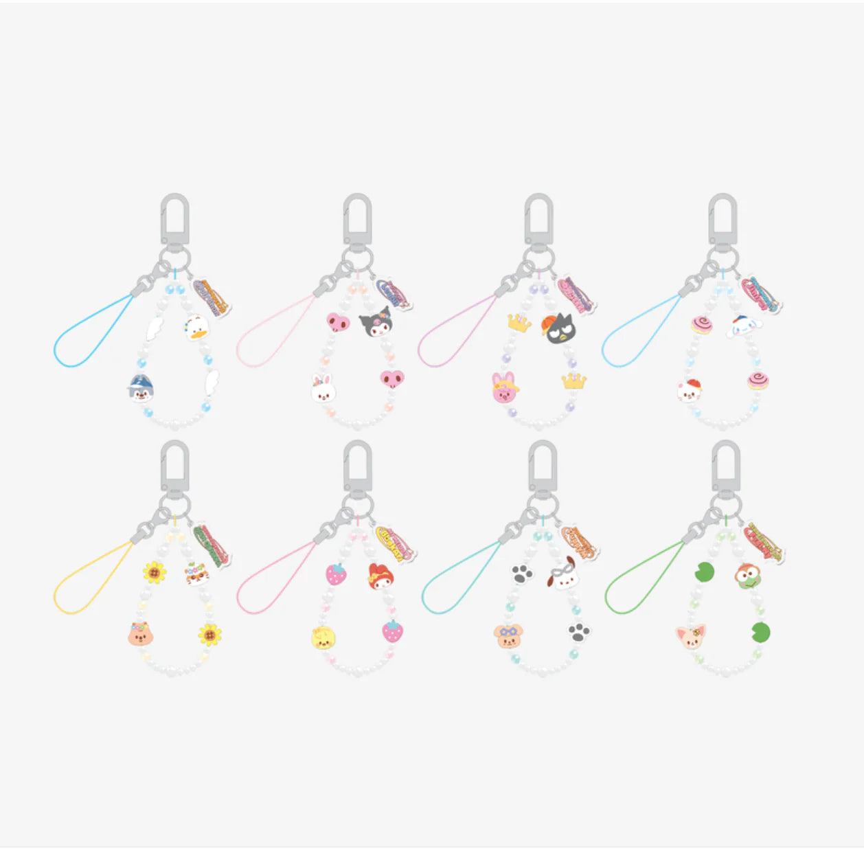 [PRE-ORDER EVENT] Stray Kids SKZOO X SANRIO CHARACTERS OFFICIAL MD PHONE BEADS STRAP