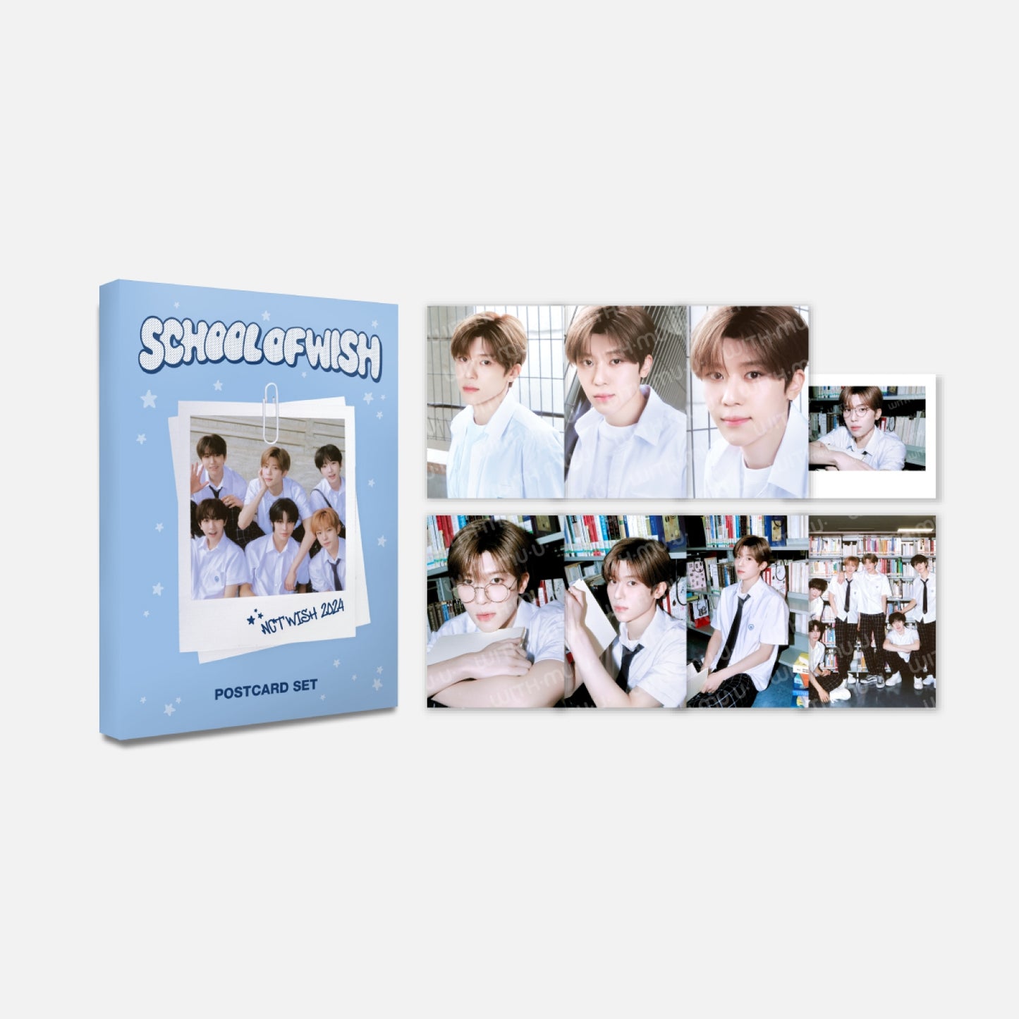 NCT WISH 2024 NCT WISH FANMEETING [SCHOOL of WISH] OFFICIAL MD  POSTCARD SET