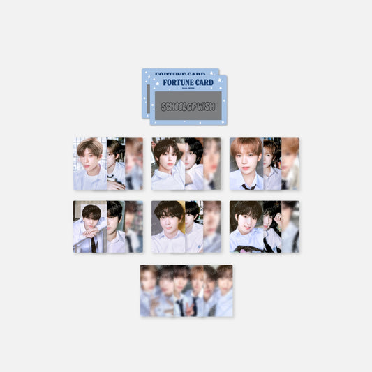 NCT WISH 2024 NCT WISH FANMEETING [SCHOOL of WISH] OFFICIAL MD FORTUNE SCRATCH CARD SET