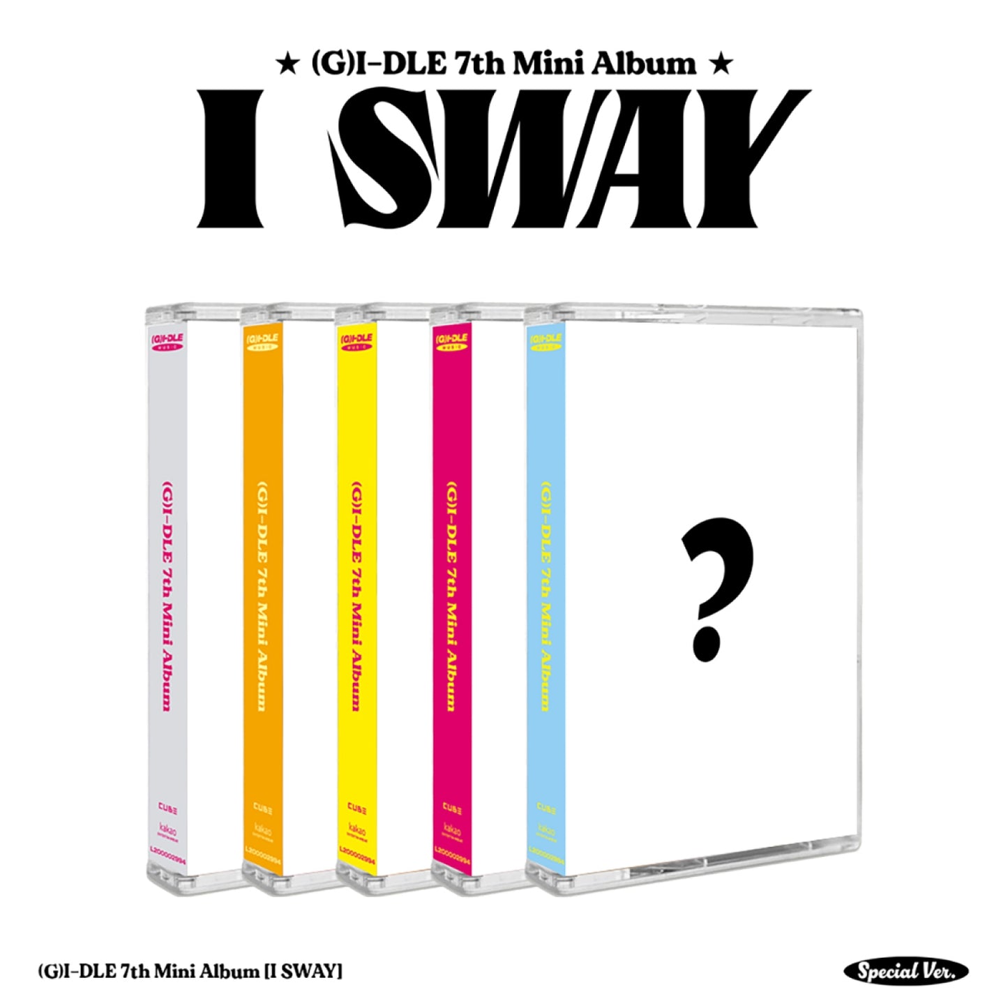 (G)I-DLE 7TH MINI ALBUM I SWAY (Special Ver.)