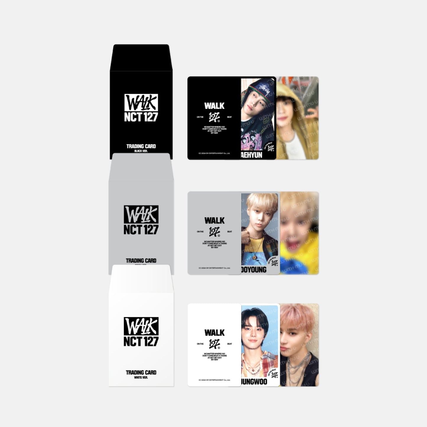 [PRE-ORDER] NCT 127 WALK ON THE BEAT POP-UP OFFICIAL MD RANDOM TRADING CARD SET