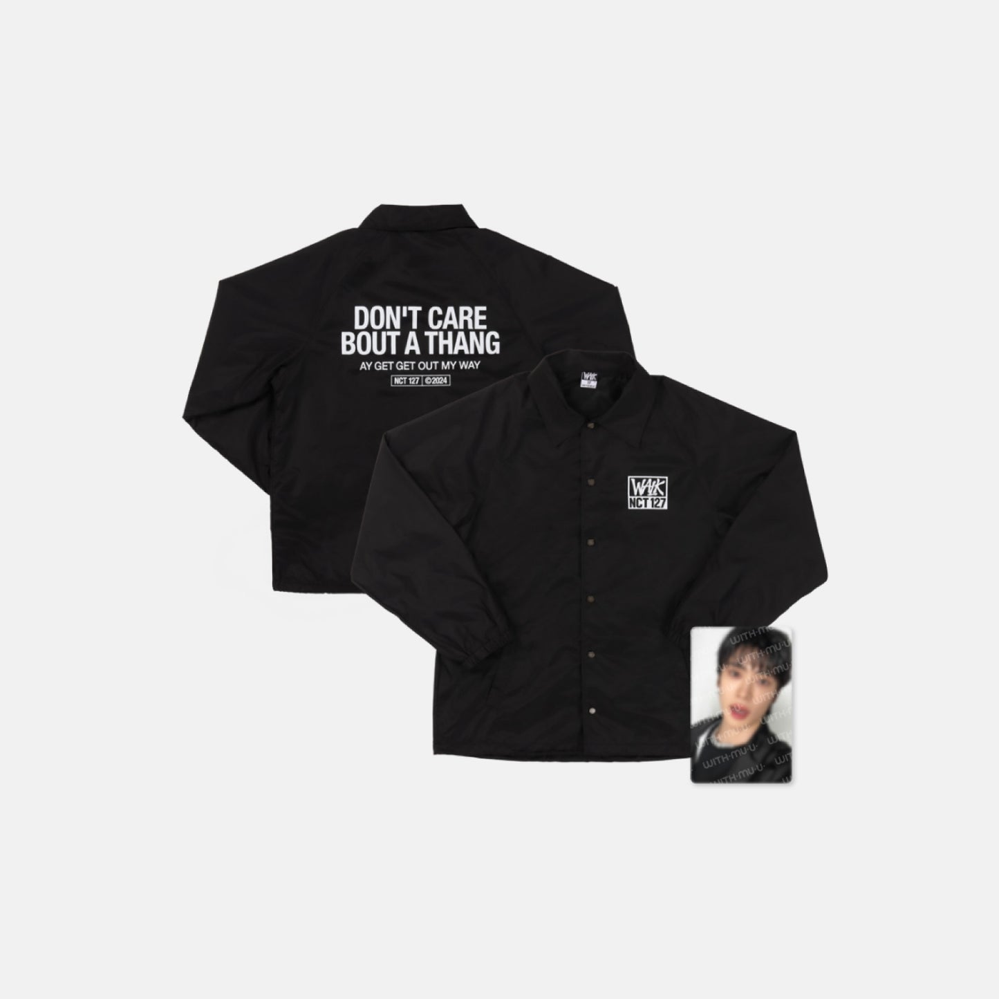 [PRE-ORDER] NCT 127 WALK ON THE BEAT POP-UP OFFICIAL MD COACH JACKET SET