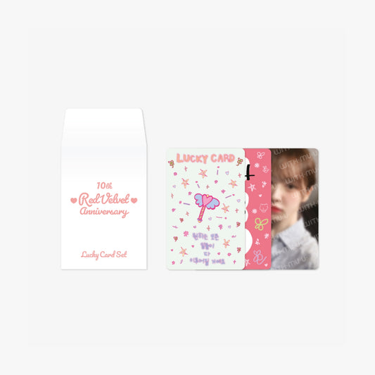 [PRE-ORDER] Red Velvet 10TH ANNIVERSARY MD OFFICIAL MD LUCKY CARD SET